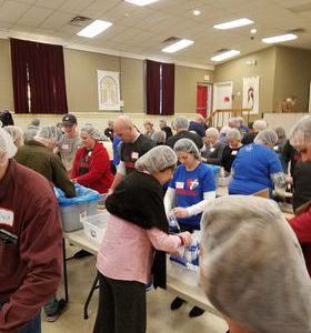 Meal Packing for Orphan Grain Train