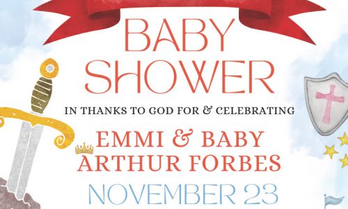 Baby Shower for Emmi and Baby Arthur Forbes